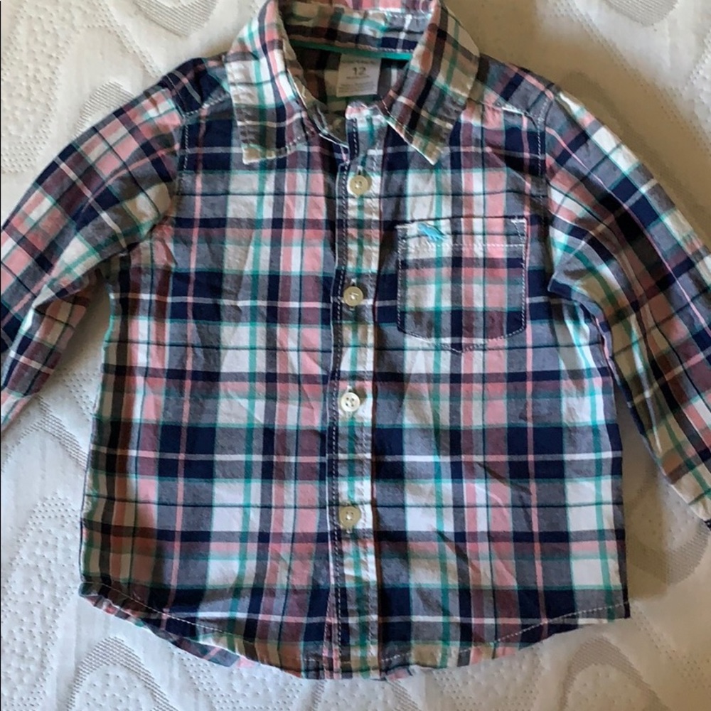 Baby button down